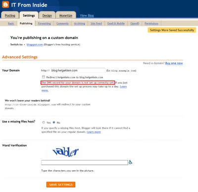 Migrating from Blogger to Custom Domain on Wordpress Without Losing PageRank