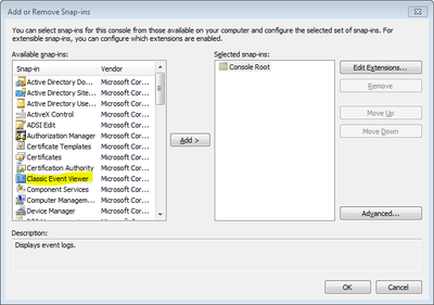 How to Get Back Windows XP's Fast Event Viewer in Windows 7