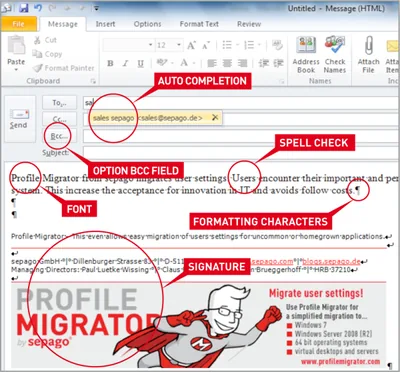 With profile migration