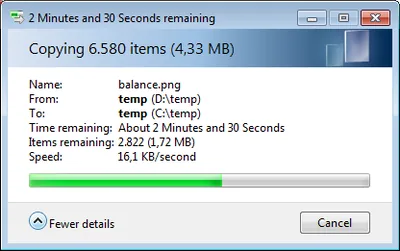 FastCopy - Free File Copy Tool Runs Circles Around Explorer