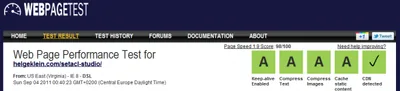 WebPagetest Test Result