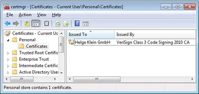 You've Got a New Verisign Authenticode Certificate - Now What?