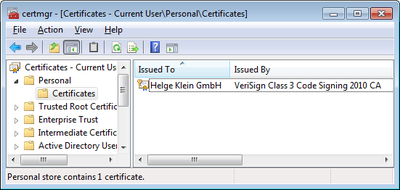 You've Got a New Verisign Authenticode Certificate - Now What?