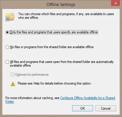 Windows Offline Files: Problems and Solutions