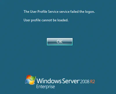 Error Message Explained: User Profile Service Failed the Logon
