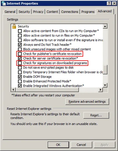 Software Installation Very Slow without Internet Access