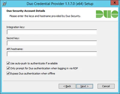 Duo for Windows installation