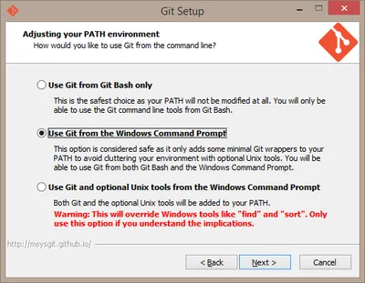 Converting Mercurial Repositories to Git on Windows