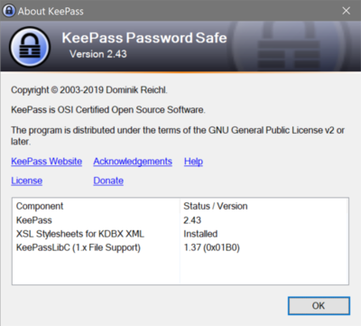 Changing the Location of KeePass Configuration Files
