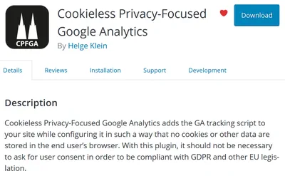 Google Analytics: Cookieless Tracking Without GDPR Consent