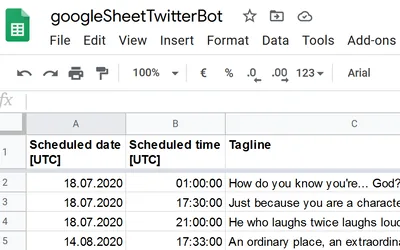 Twitter Automation: Scheduled Tweets From Google Sheets