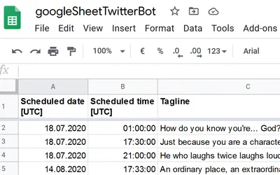 Twitter Automation: Scheduled Tweets From Google Sheets