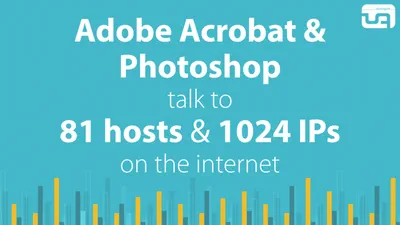 Adobe Acrobat & Photoshop: Network Connection Target Hosts