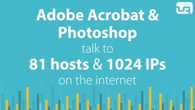 Adobe Acrobat & Photoshop: Network Connection Target Hosts