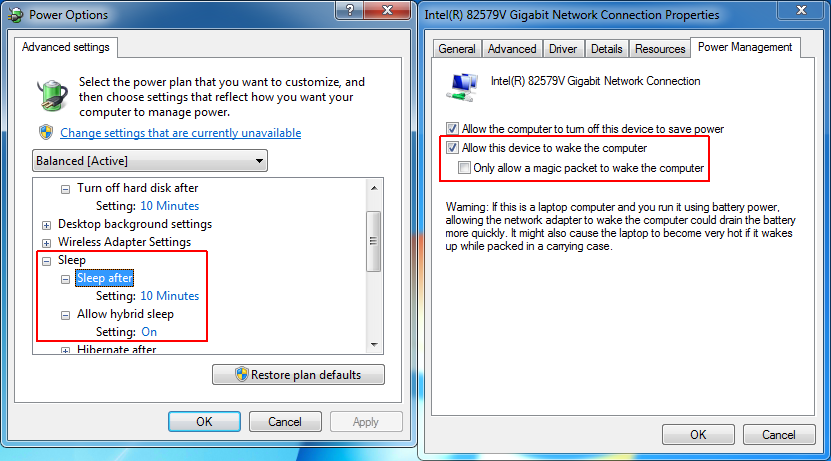 Wake on lan роутер. 82579v Gigabit Network connection. Устройство Wake up on lan. Windows 7 Wake on lan. Wake on Magic Packet.