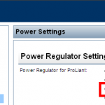The Effects of HP’s Power Profile on vCPU Performance iLO Power Settings