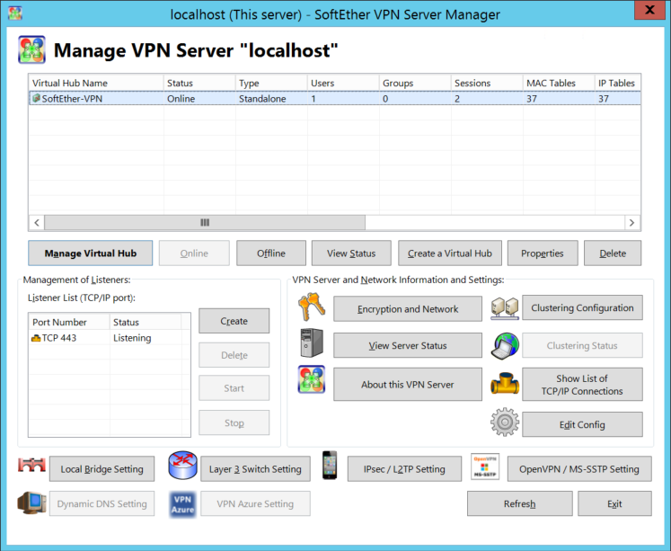softether vpn client manager plugin check