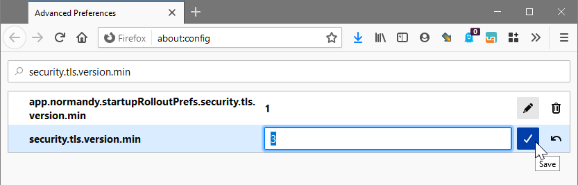 Disable Tls 1 0 And 1 1 In Firefox Now Helge Klein